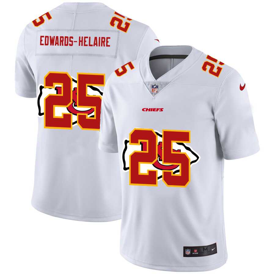 Nike Chiefs 25 Clyde Edwards Helaire White Shadow Logo Limited Jersey Yhua,We sell and wholesale Nike Chiefs 25 Clyde Edwards Helaire White Shadow Logo Limited Jersey Yhua on line form chian!